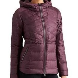 Athleta Packable Down With It Jacket (Burgundy)